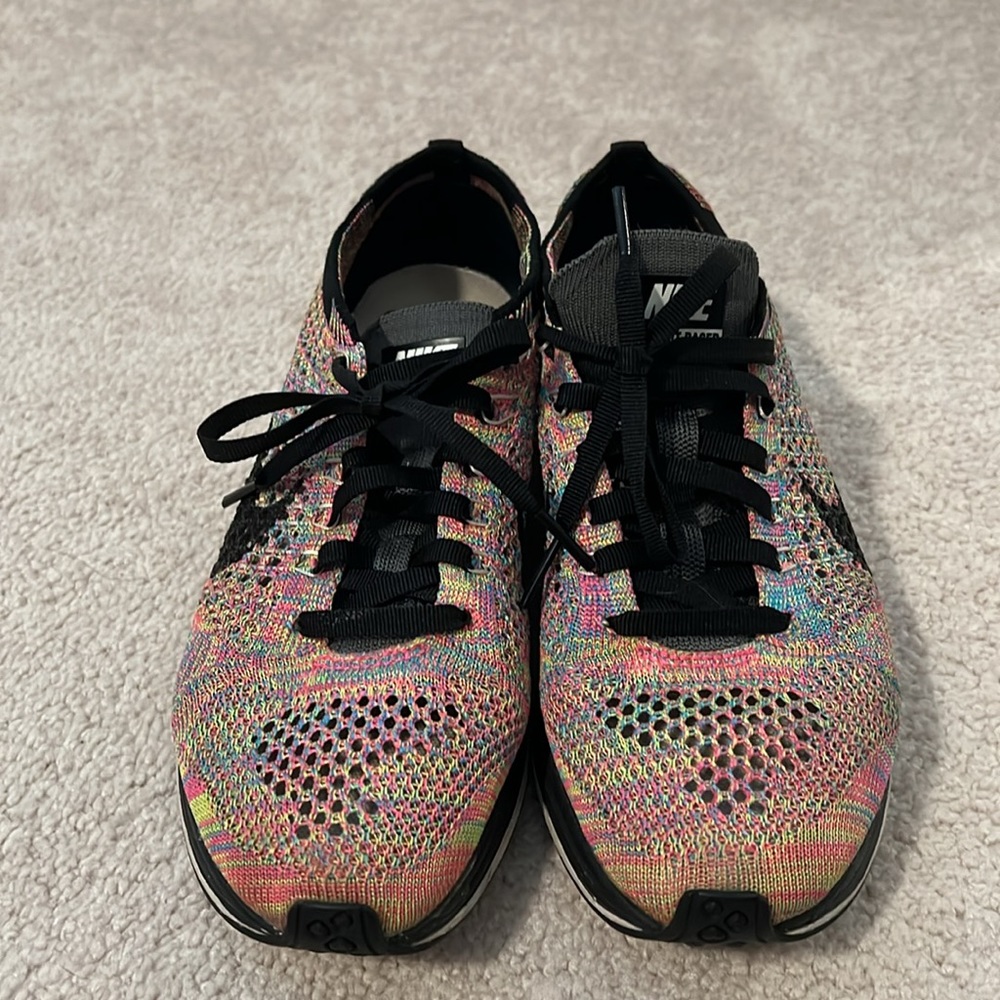 Nike Multicolor Flyknit Racers - Picture 2 of 6